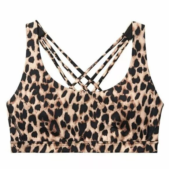 Victoria Secret Leopard Print Sports Bra - Picture 1 of 10